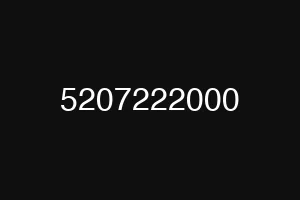 5207222000