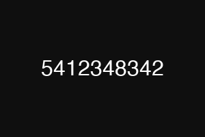 5412348342