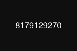 8179129270