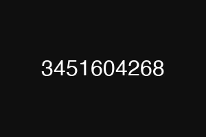 3451604268