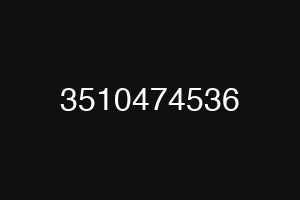 3510474536
